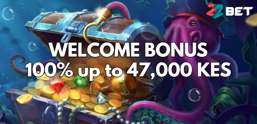 22BET Welcome Bonus